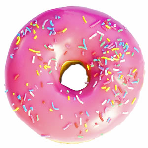 Pink_frosted_sprinkled_donut